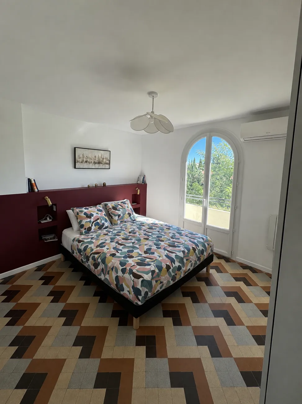 Chambre double climatisée