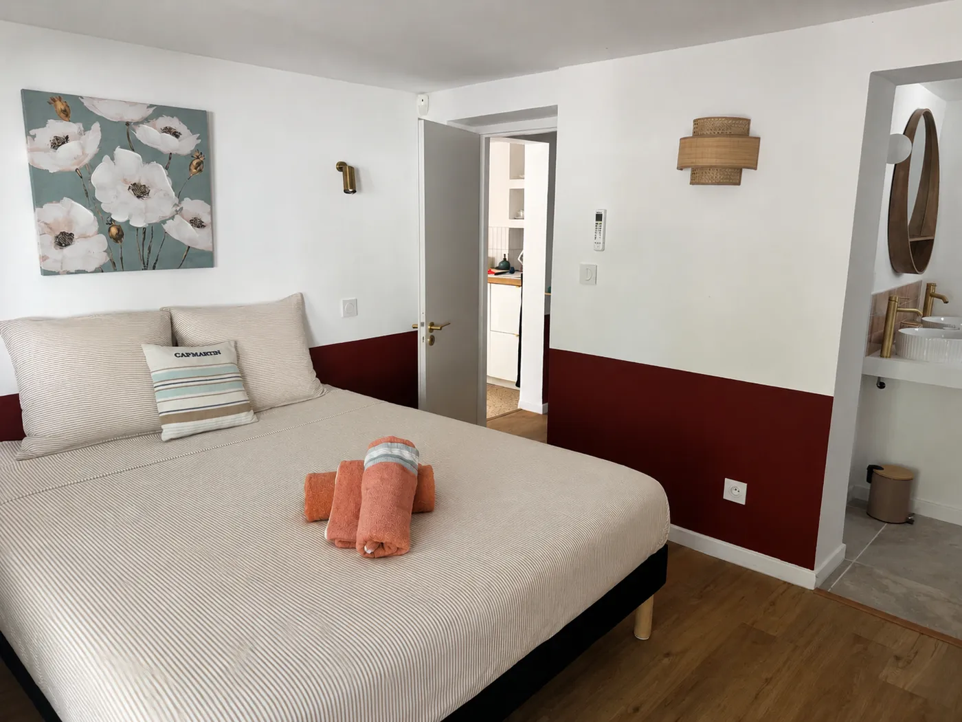 Chambre au rez-de-jardin